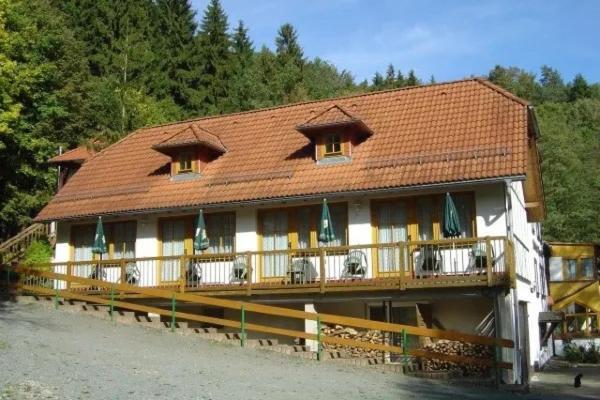 Waldhotel Pfarrmuehle Eisenberg  Exterior foto