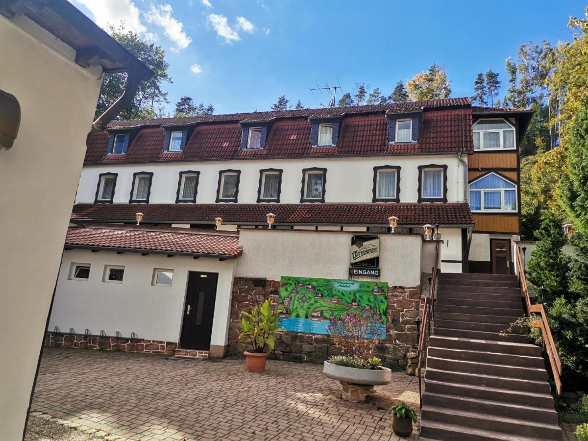 Waldhotel Pfarrmuehle Eisenberg  Exterior foto